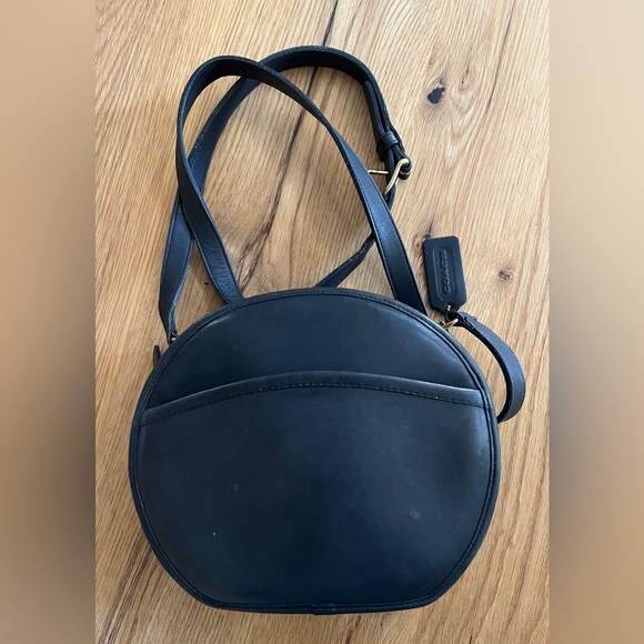 COACH VINTAGE CANTEEN BAG, NAVY BLUE. - Picture 4 of 13